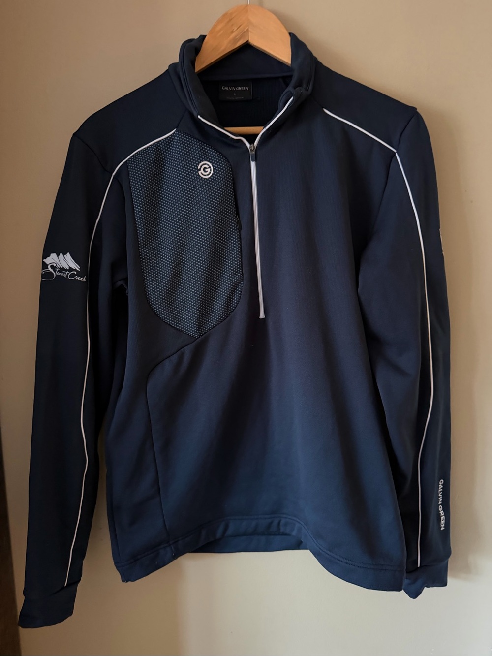 Galvin Green Men’s M Golf Quarter Zip Pullover Stewart Creek Navy